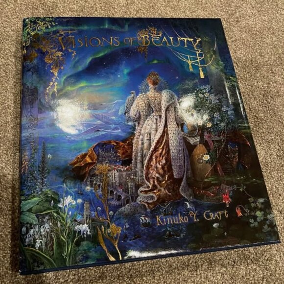 Visions of Beauty Luxury Book Kinuko Y. Craft Oversized HC Art Fantasy Gold - Picture 2 of 9